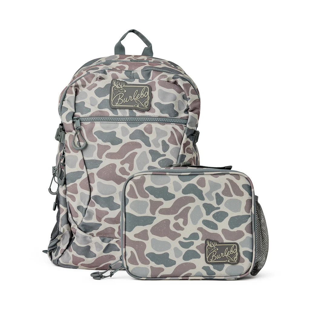 Backpack &amp; Lunchbox Bundle - Classic Deer Camo | BURLEBO
