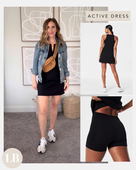 Spanx really nailed all the details in this active dress - the stretchy, sweat-wicking fabric, zippered neckline, hidden pocket, and easy bathroom access! 

#LTKStyleTip