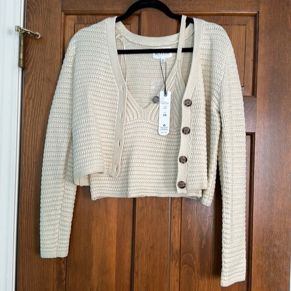 NWT Olive + Oak two piece crochet set | Poshmark