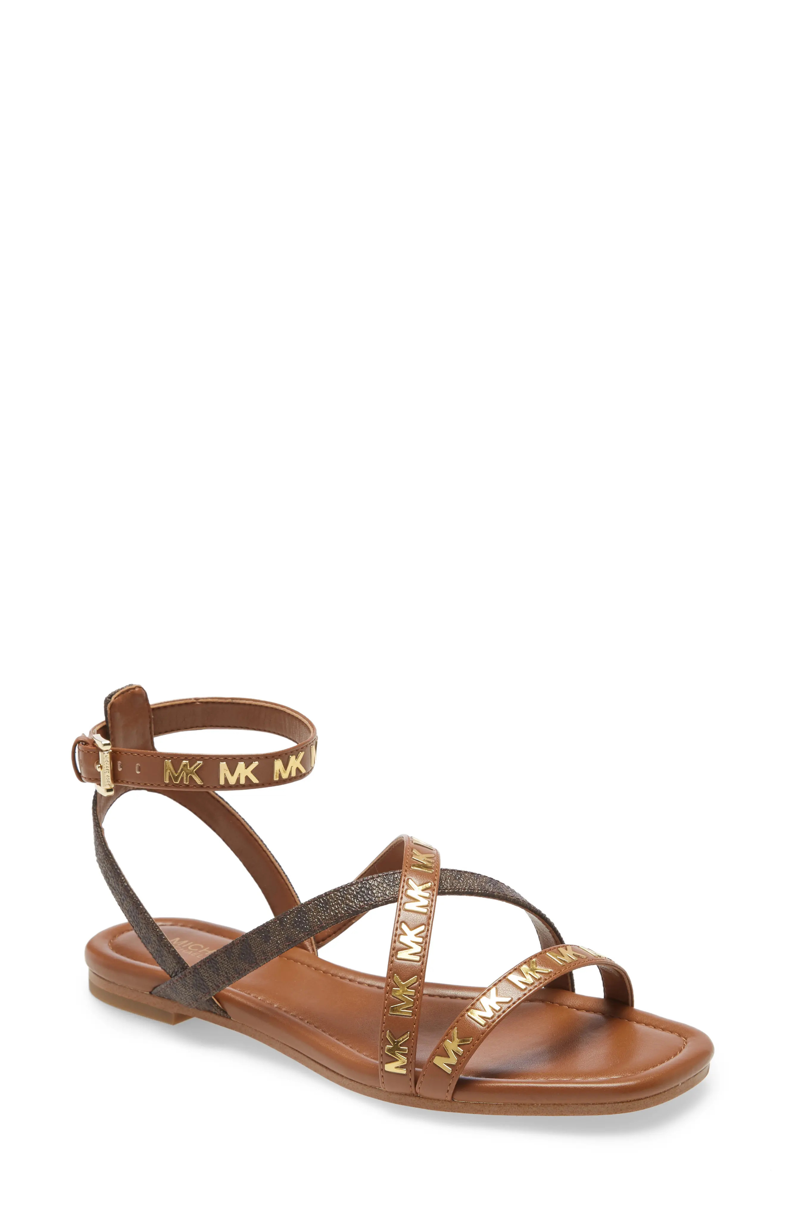 Women's Michael Michael Kors Tasha Sandal, Size 10 M - Brown | Nordstrom