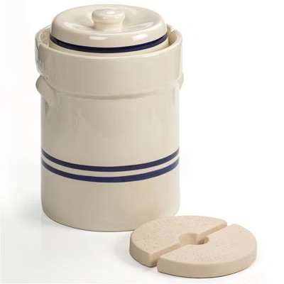Ohio Stoneware 3 Gallon Fermentation/Preserving Crock Set - Great for Pickling and Sauerkraut | Target