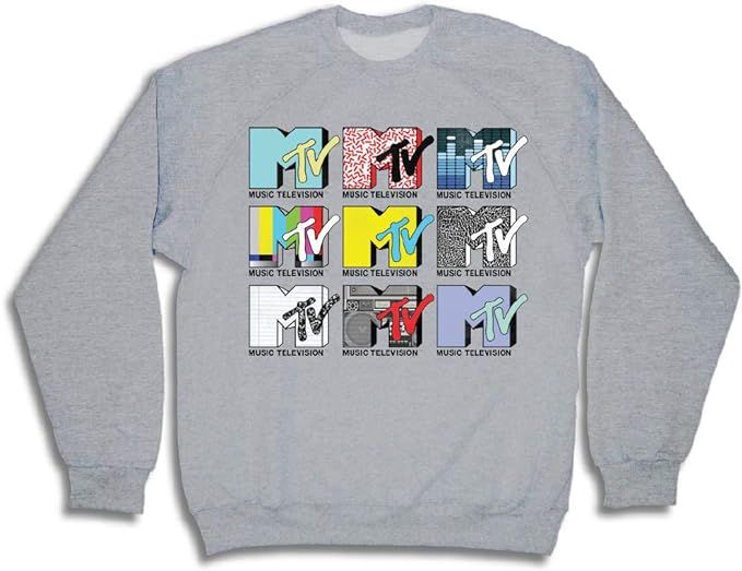 MTV 90s Classic Hoodie Sweatshirt - Mens Logo Iconic Hoodie - I Want My Shirt | Amazon (US)