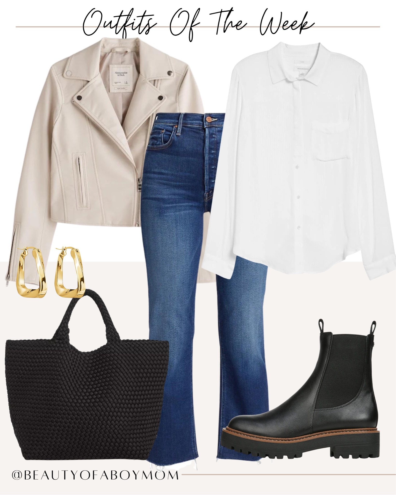 Style tip - fall fashion - cropped jacket - white button down - tote - chic fashion - staple wardrobe - fall fashion 

#LTKshoecrush #LTKstyletip #LTKSeasonal
