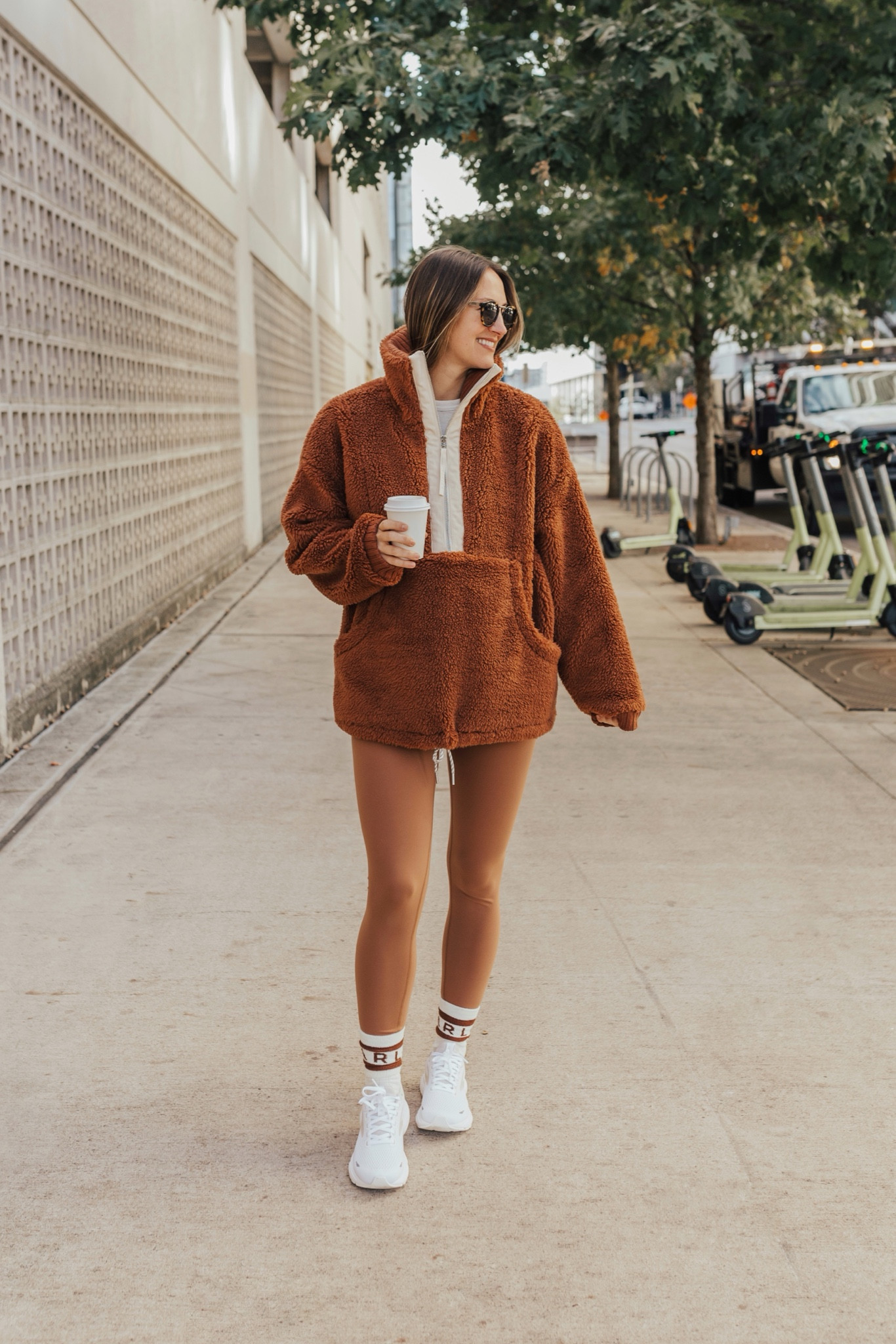 Kinda obsessed with Varley right now!😍 Elevated athleisure, so cozy, warm and the most incredible quality. Medium in sherpa jacket (a dreaaam!), small in leggings.✨

#LTKfitness #LTKbump #LTKHoliday