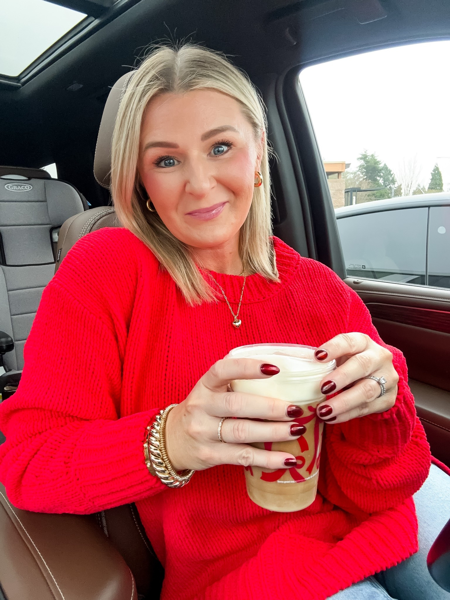 Outfit of the day for running errands. I love these chenille sweaters from aerie. I might need another color 🤩
Wearing size small
Wearing size 0short in the jeans for a less slouchy fit 
Shoes TTS and high quality great price
Jewelry all on Amazon and all favorites of mine 

#LTKootd #LTKHoliday #LTKdayinmylife