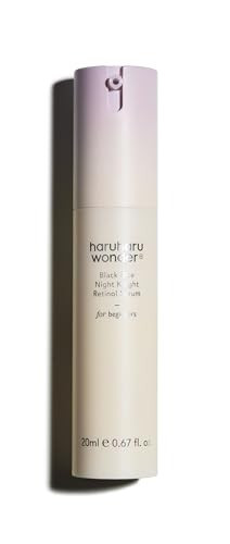 haruharu wonder Black Rice Night Knight Retinol Serum, Refining & Smoothing, Firms Skin, Reduces Fine Lines, Hydrating Formula, 0.67 fl.oz | Amazon (US)