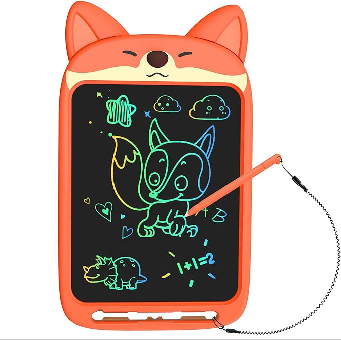 10 Inch LCD Writing Tablet for Kids Toddler Toys, Electronic Doodle Board Drawing Pad, Lion Owl F... | Amazon (US)