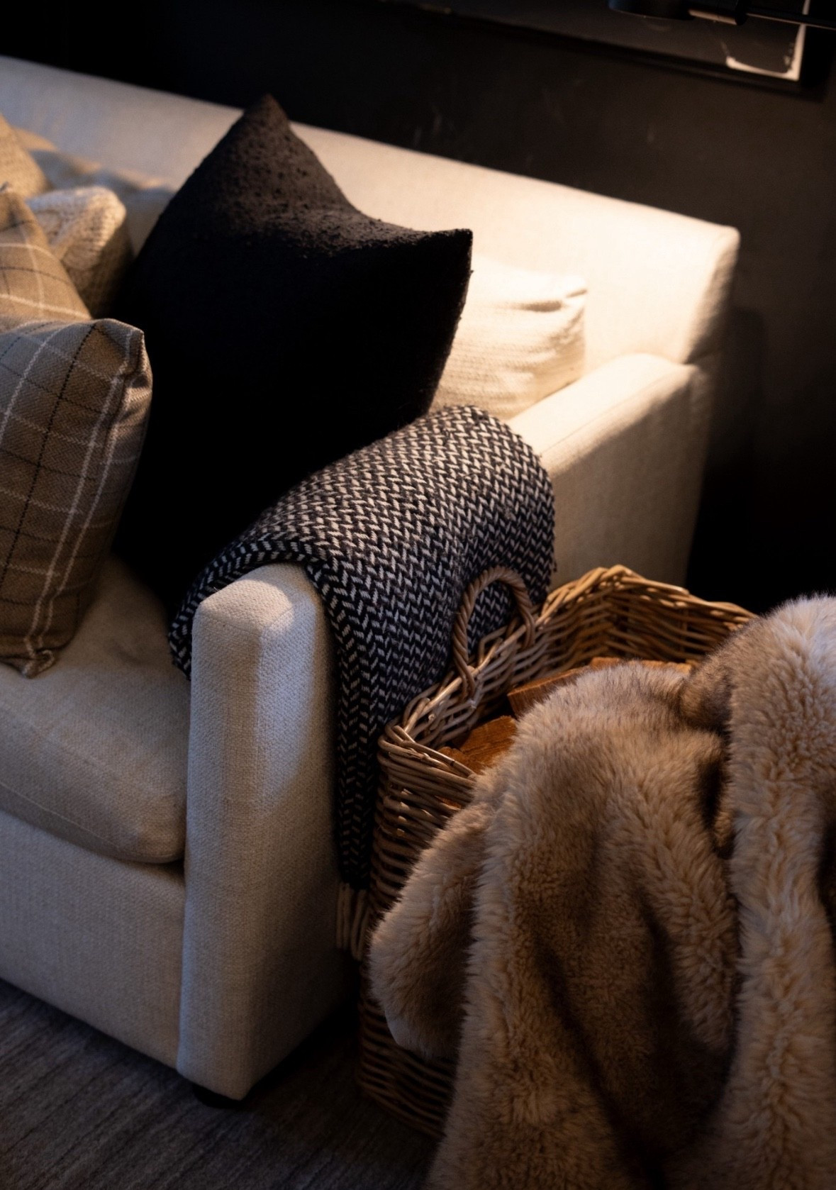 I’m all about this kind of cozy right now soft textures layered just right warm light settling in and a space that instantly makes me want to slow down curl up and stay awhile. This is my favorite winter mood comfortable inviting and completely lived in! 

#LTKHome #LTKHoliday #LTKSeasonal