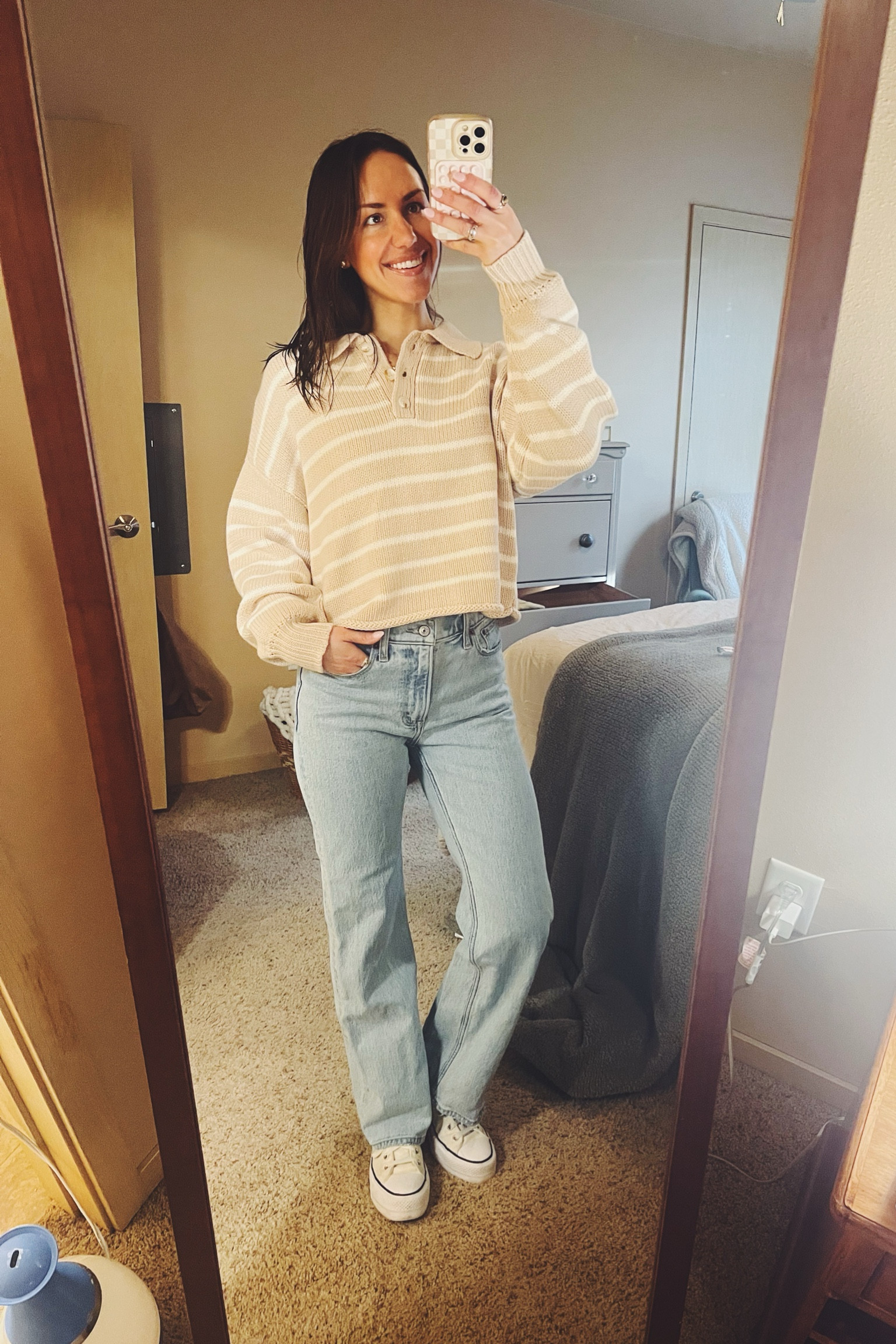 Abercrombie jeans, duh. 🩵👏🏻

#LTKStyleTip #LTKSeasonal #LTKSaleAlert