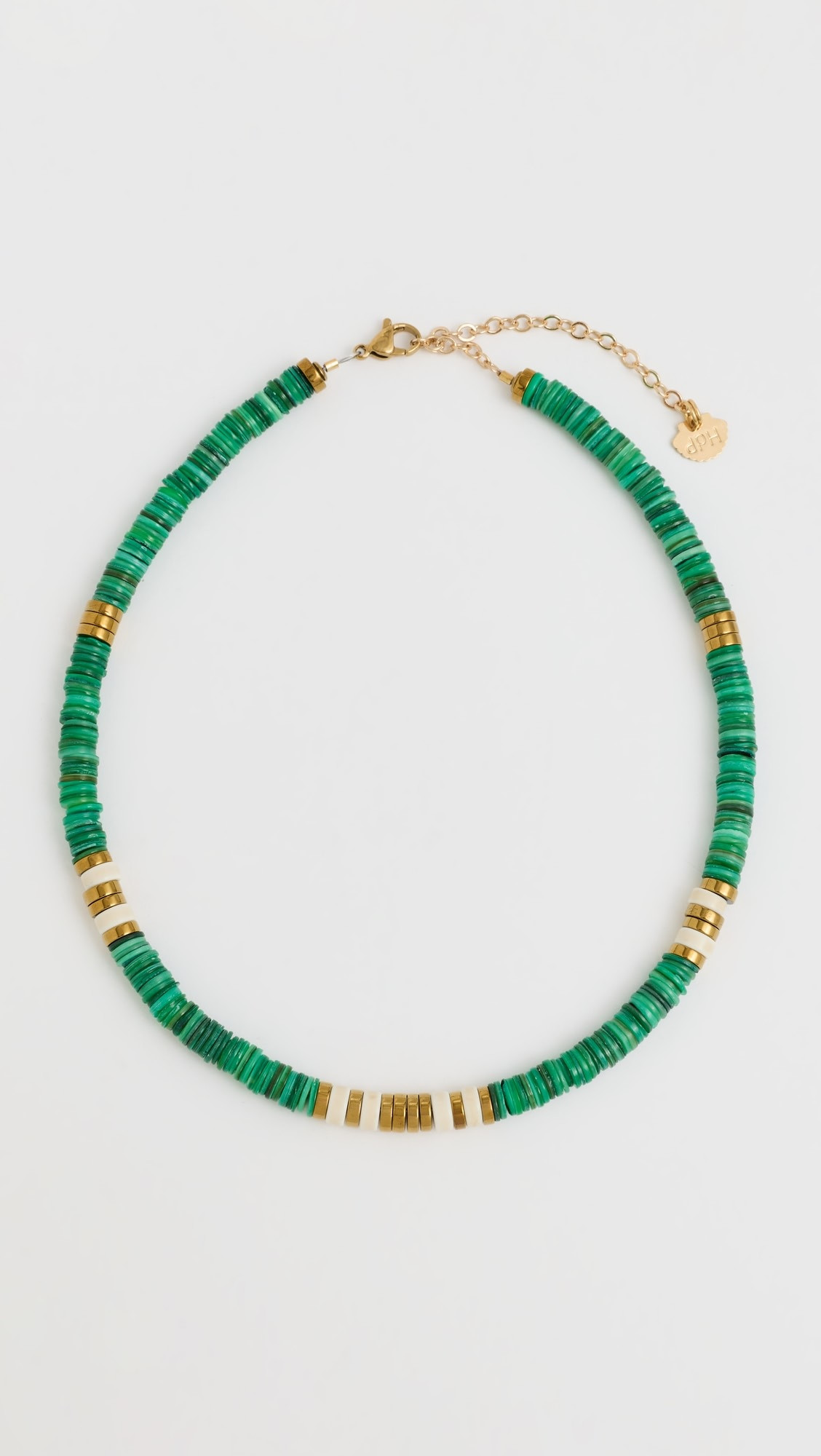 Green Iris Semplate White Necklace | Shopbop