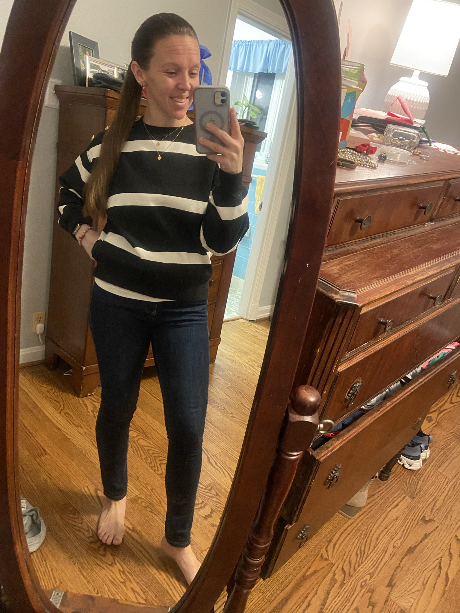 Jeans - My skinnies  are  on sale !  The length is perfect and they are very comfortable. 

#gap #gapjeans #skinnyjeans #salefinds #darkwashdenim #teacheroutfit #LTKWorkwear 




#LTKU #LTKOver40 #LTKSaleAlert