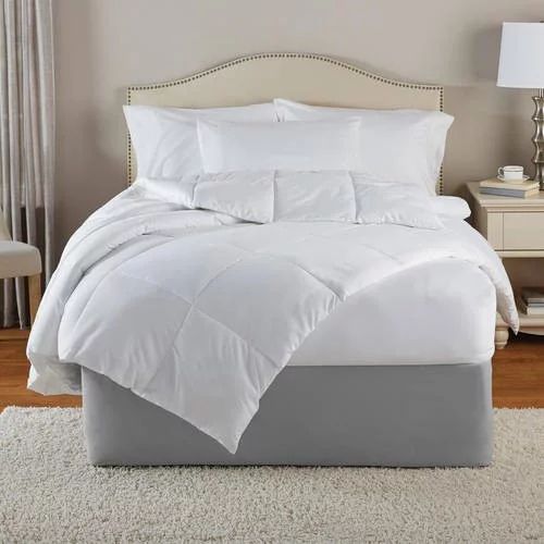 Mainstays Hypoallergenic Down Alternative Comforter, King, White | Walmart (US)