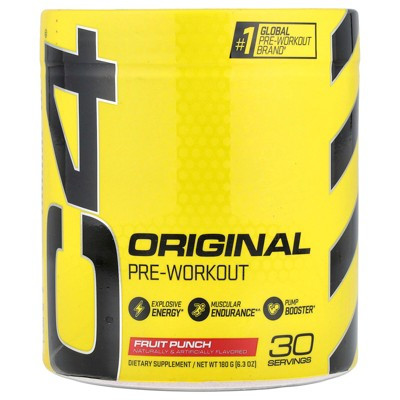 C4 / Cellucor C4® Original, Pre-Workout, Fruit Punch, 6.3 oz (180 g) | Target