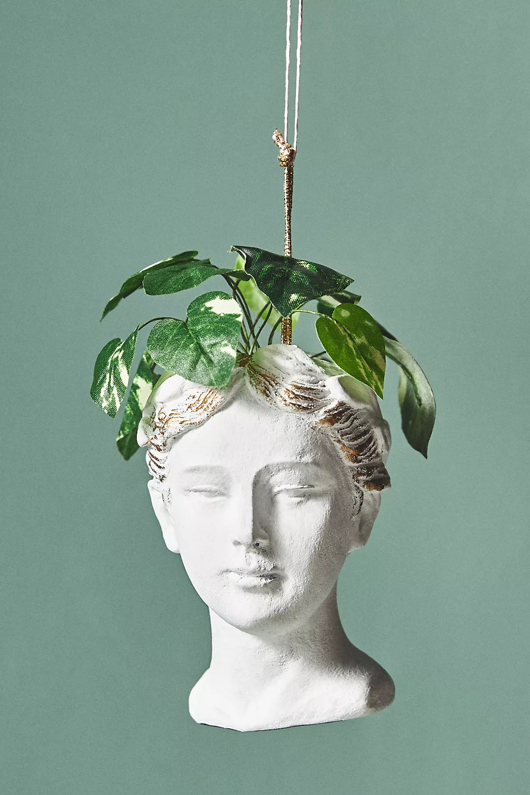 Grecian Bust Pot Ornament | Anthropologie (US)