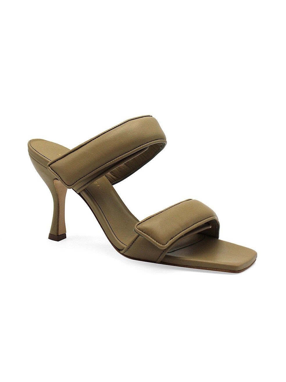 Gia Borghini Gia x Pernille Perni 03 Two-Strap Padded Leather Sandals | Saks Fifth Avenue