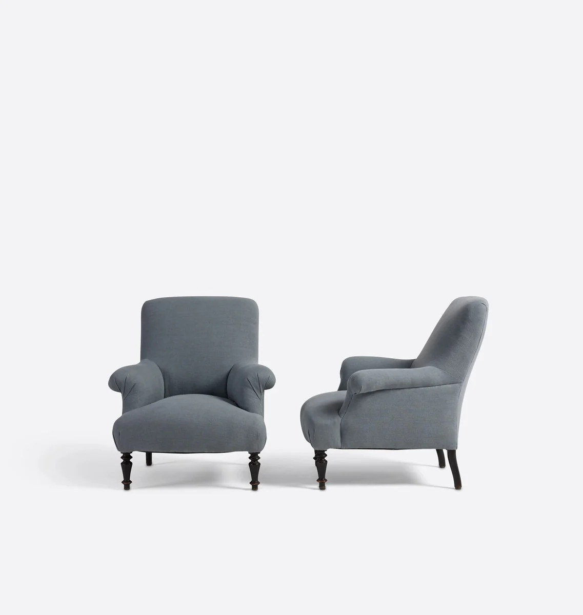 Vintage 19th Century Armchairs S/2 | Amber Interiors