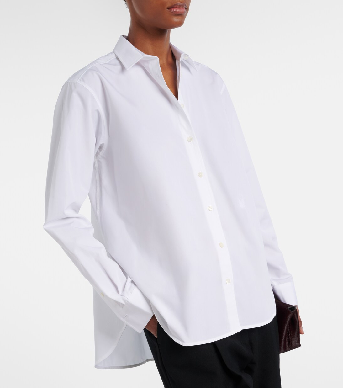 Cotton poplin shirt | Mytheresa (US/CA)