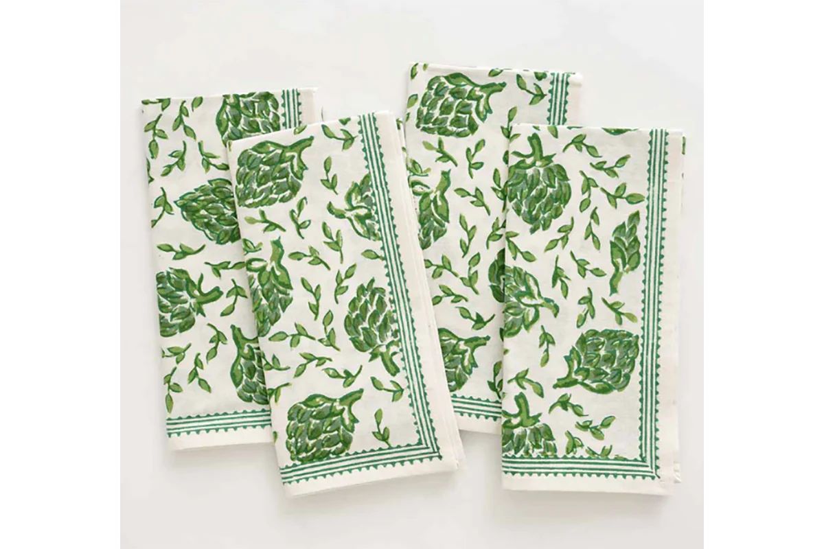 Dancing Artichokes Linens | Lucy's Market