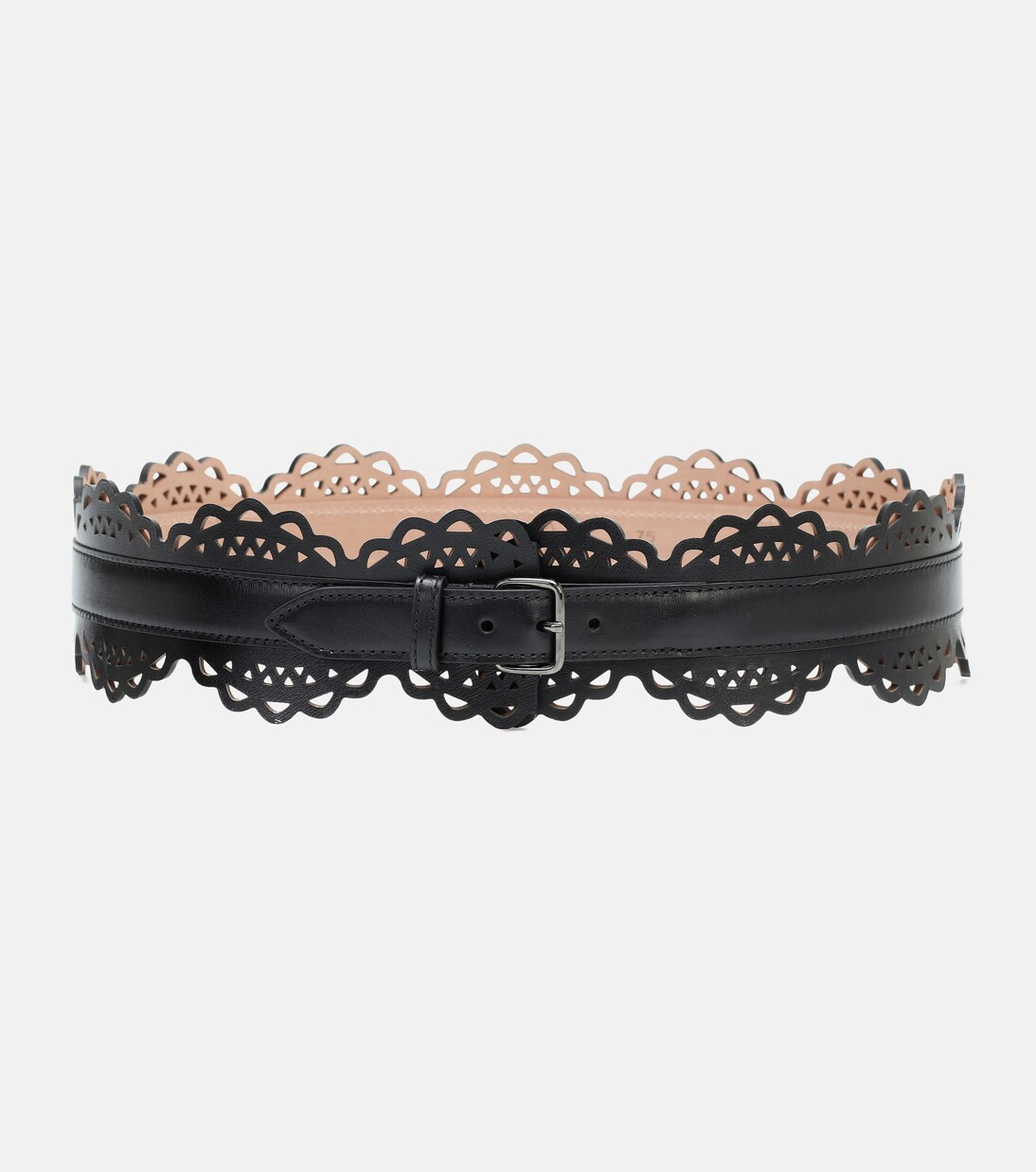 AlaïaLaser-cut leather belt | Mytheresa (US/CA)