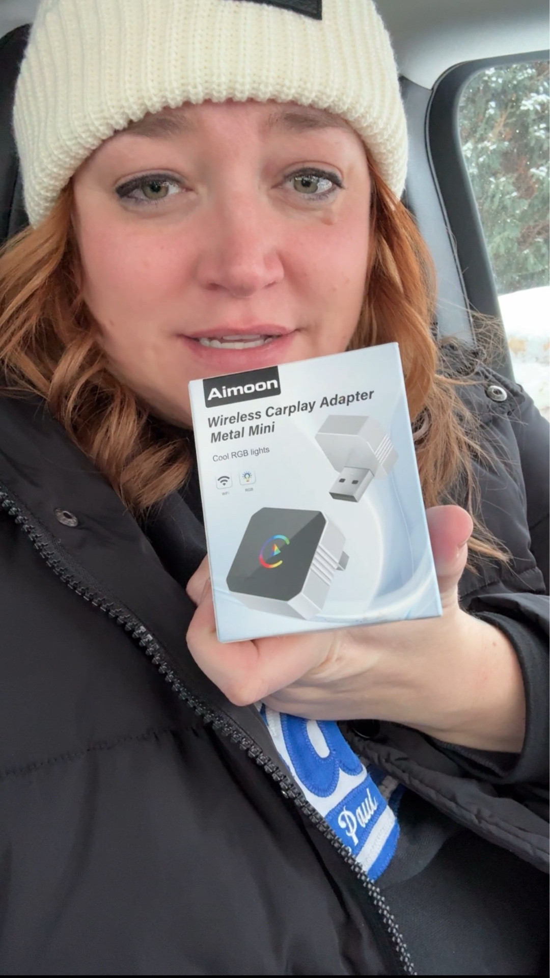 Wireless CarPlay adapter that just required plugging in and linking to Bluetooth 5/5⭐️

#LTKTravel #LTKHome