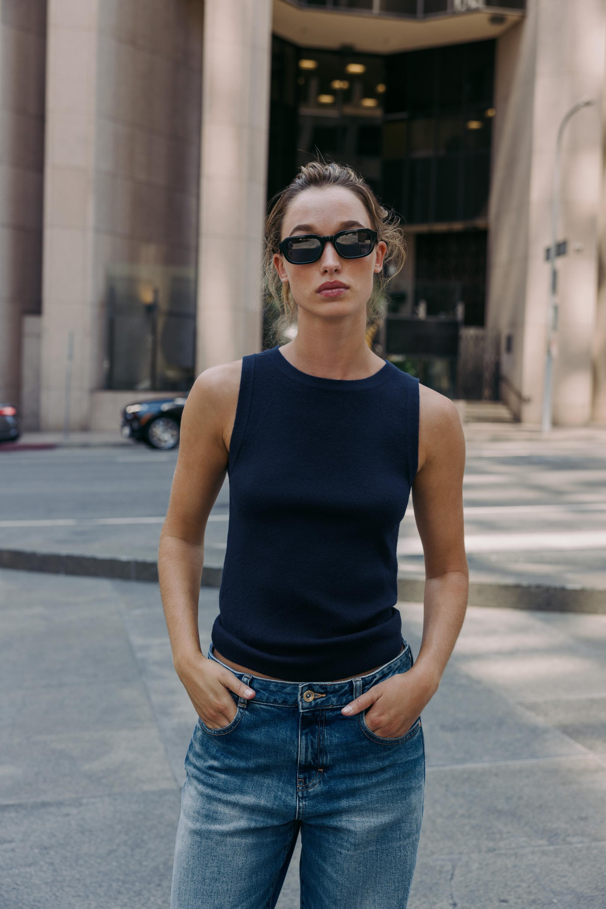 BASIC KNIT TOP | Zara US