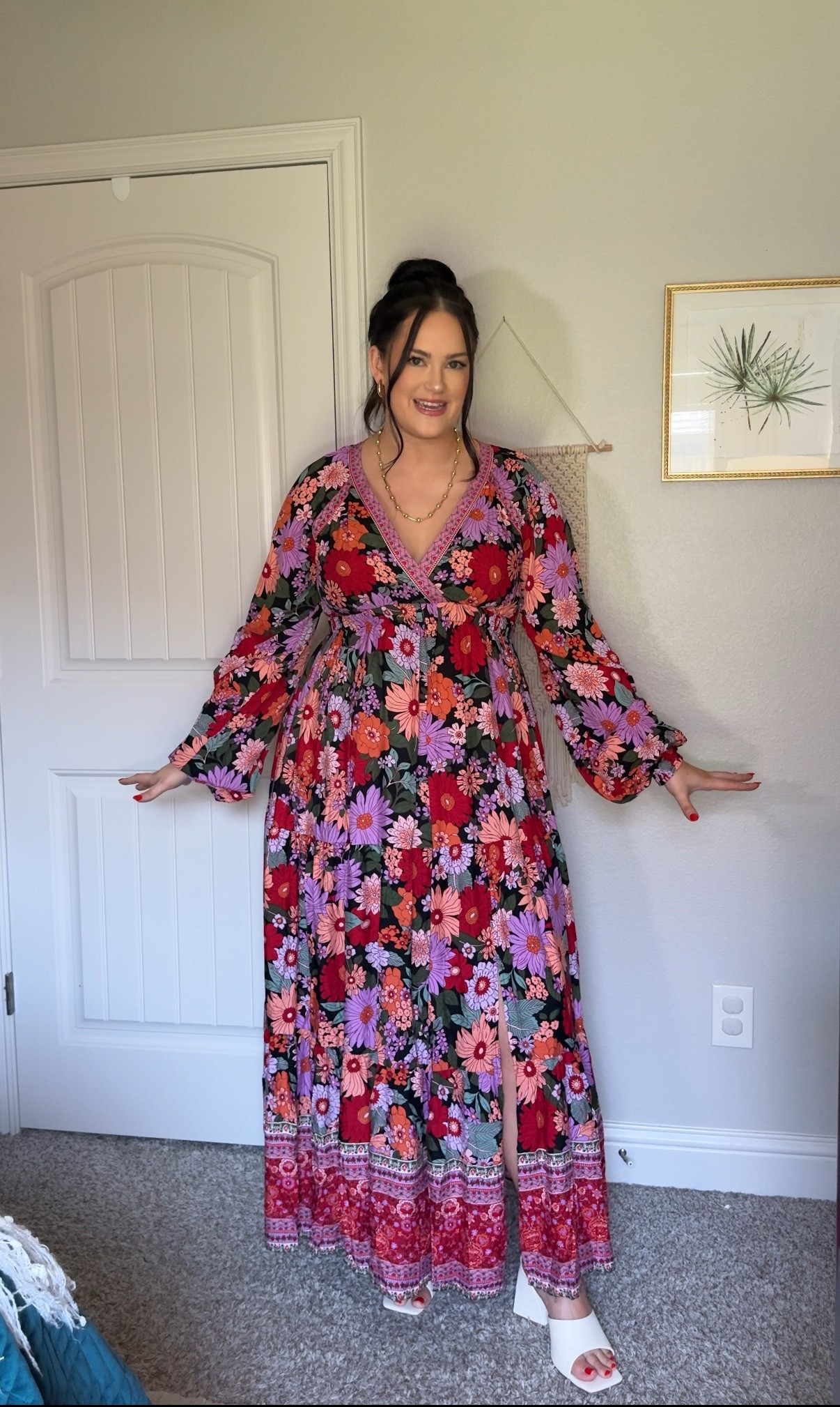 Sized up to 1X from my usual XL in this one as the chest runs a bit snug! Code LINDSEY15OFF to save 💗

#LTKWedding #LTKStyleTip #LTKFindsUnder100