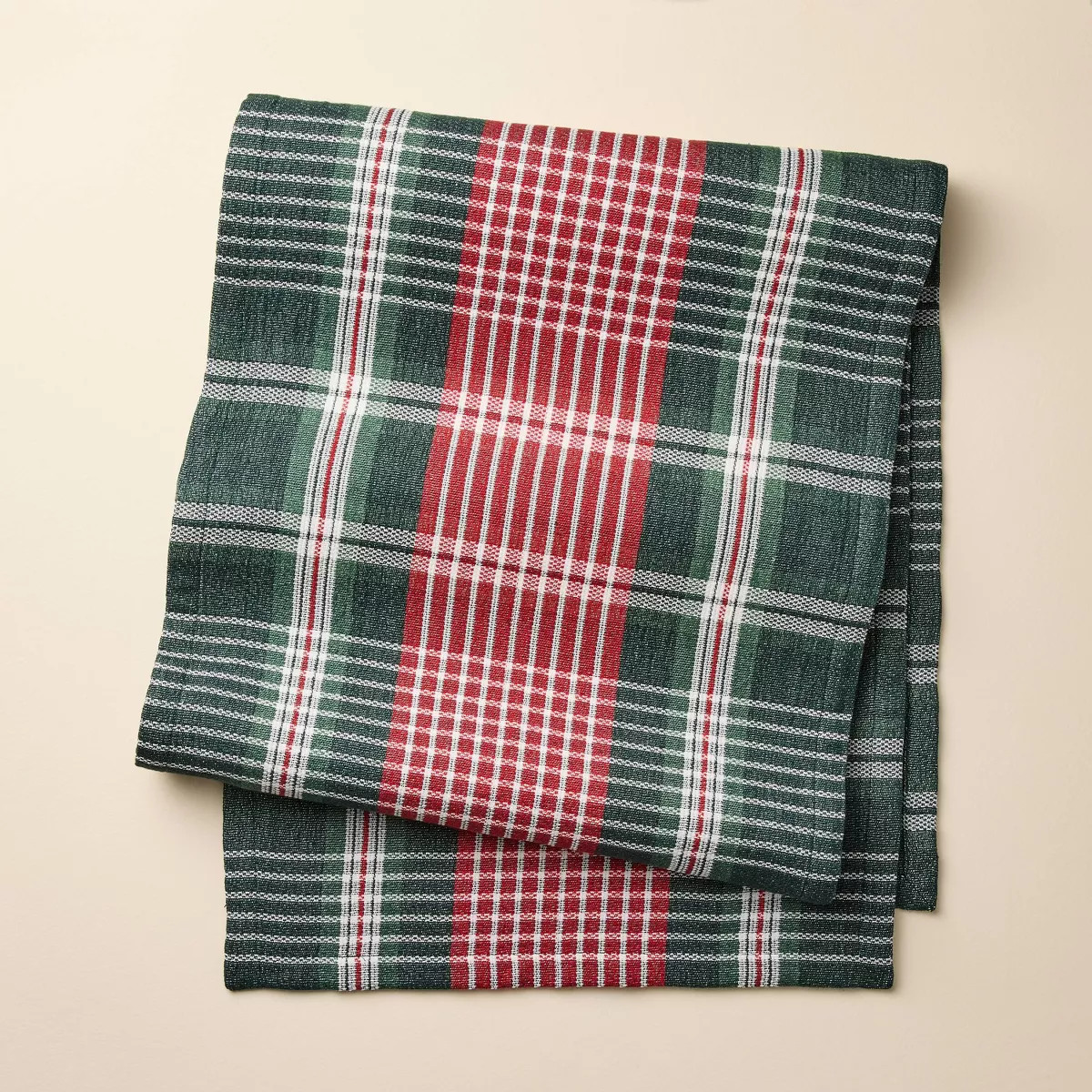 90"x20" Signature Plaid Table Runner - Hearth & Hand™ with Magnolia | Target