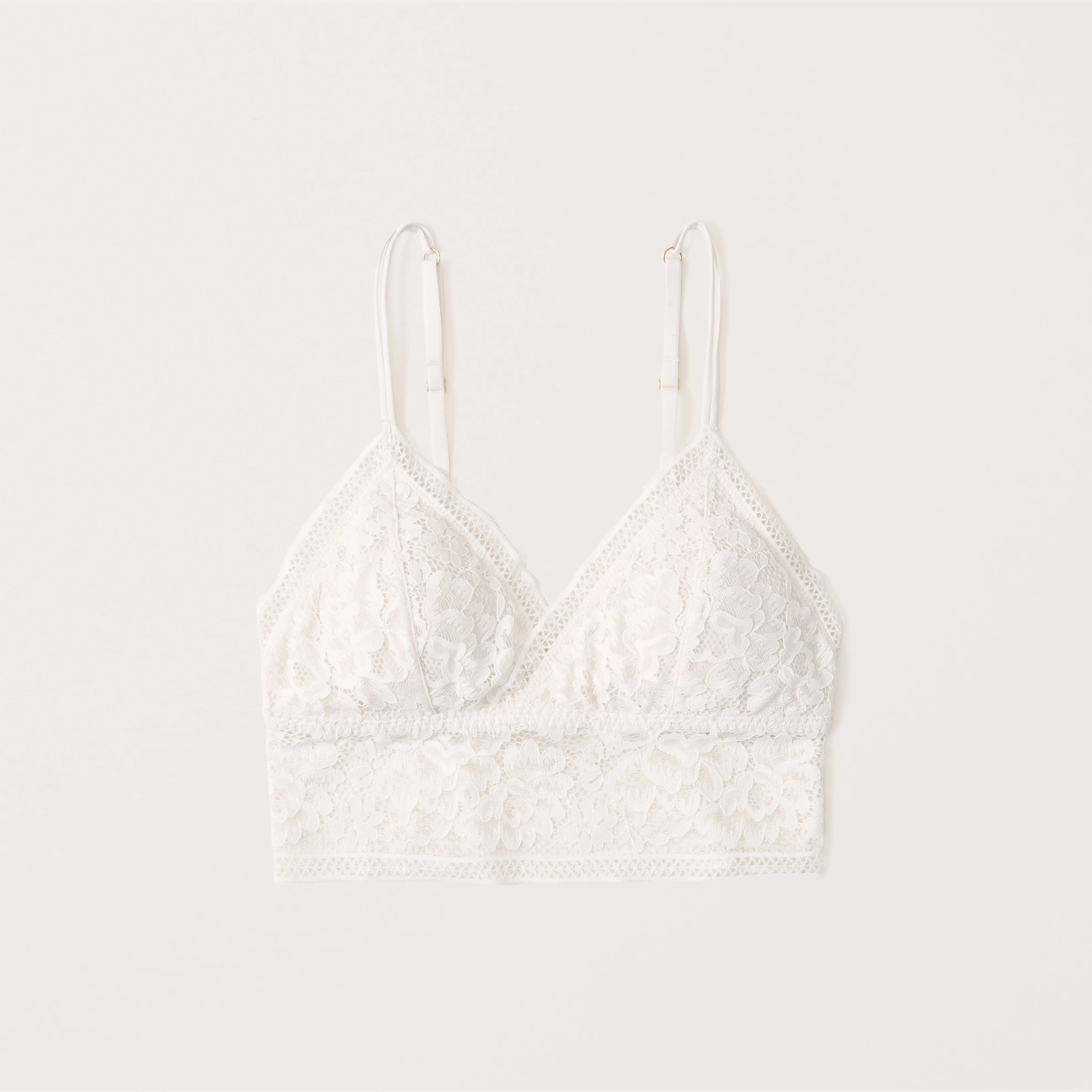 Floral Lace Bralette | Abercrombie & Fitch (US)