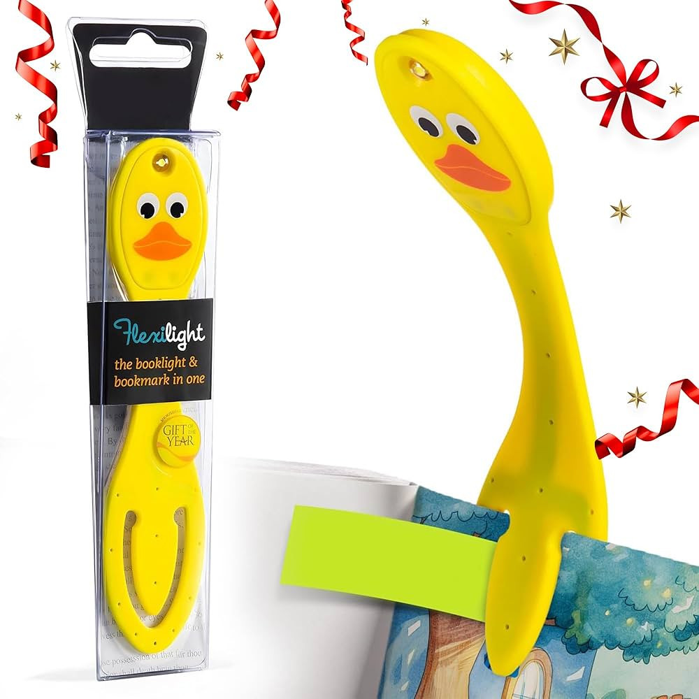 Gifts for Readers & Writers Bookmark Reading Light Duck - 2in1 Clip On Bookmark Kids Light for Re... | Amazon (US)