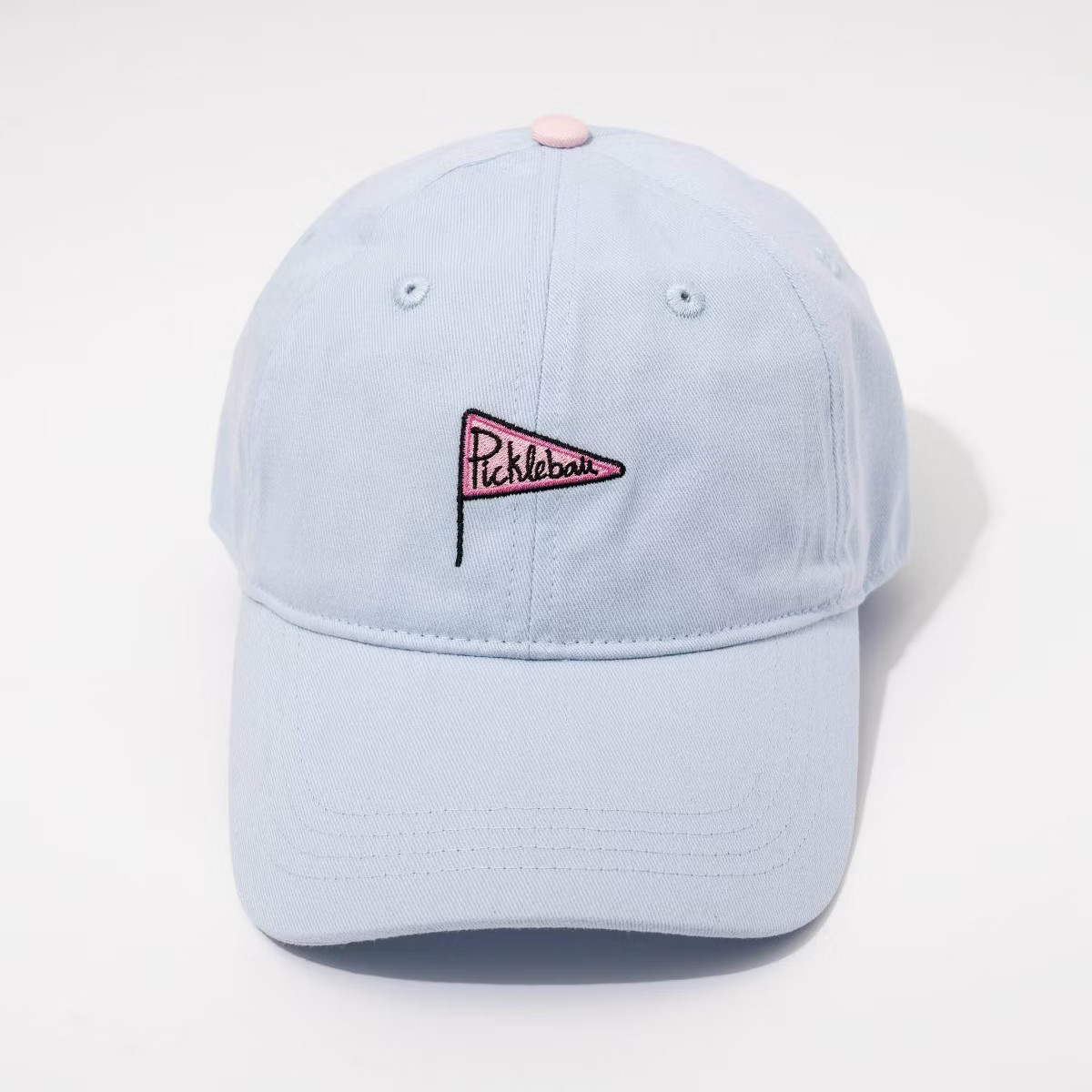Pickleball Flag Hat - Frasier Sterling Blue/Pink: Adjustable Cotton Sports Cap | Target