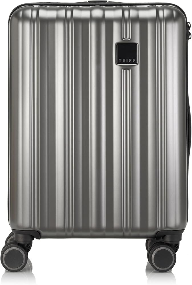 TRIPP Retro Pewter Cabin Suitcase 55x37x20cm | Amazon (UK)