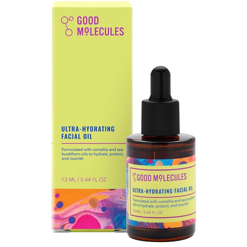 Good Molecules Ultra-Hydrating Facial Oil - Face Moisturizer with Nourishing Sea Buckthorn and Ca... | Amazon (US)
