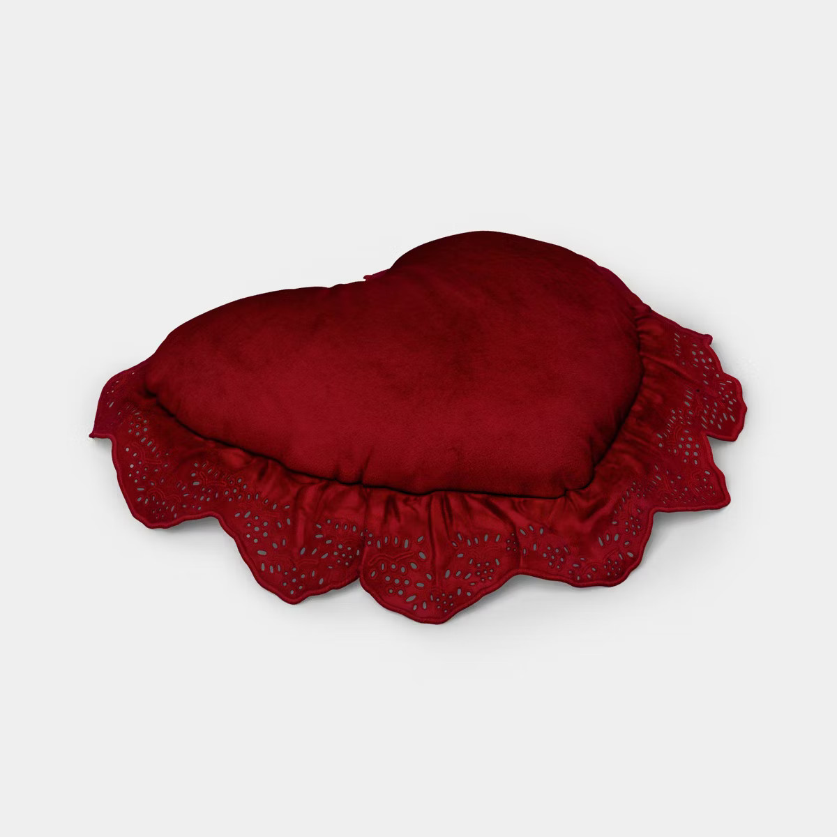 Ruffled Heart Pillow - Threshold™ | Target
