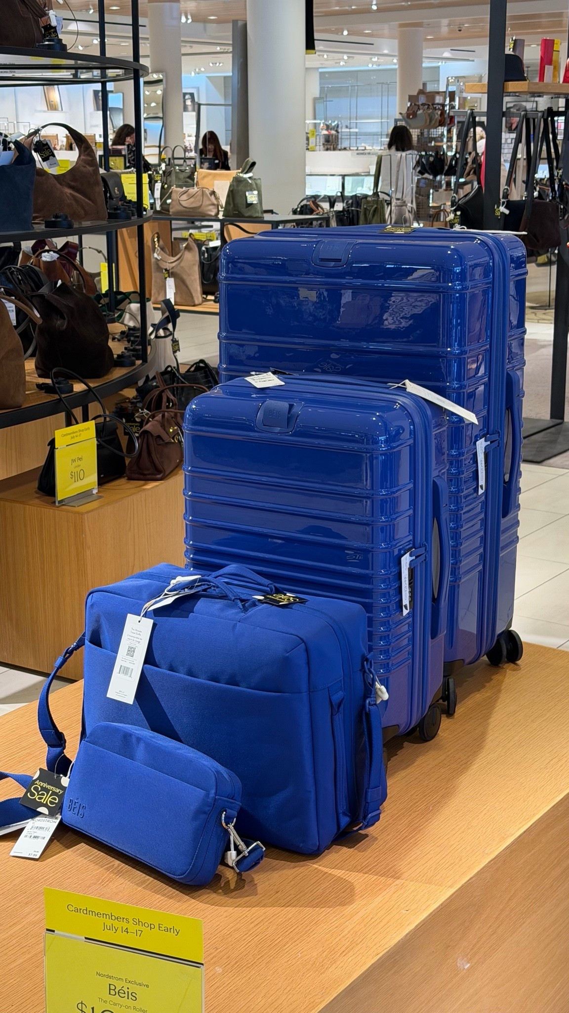 Exclusive Beis luggage in the Nsale 😍💙 love this glossy royal blue!!

#LTKSaleAlert #LTKTravel #LTKHome