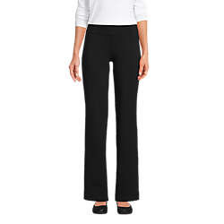 Women's Tall Starfish Mid Rise Straight Leg Elastic Waist Pull On Pants | Lands' End (US)