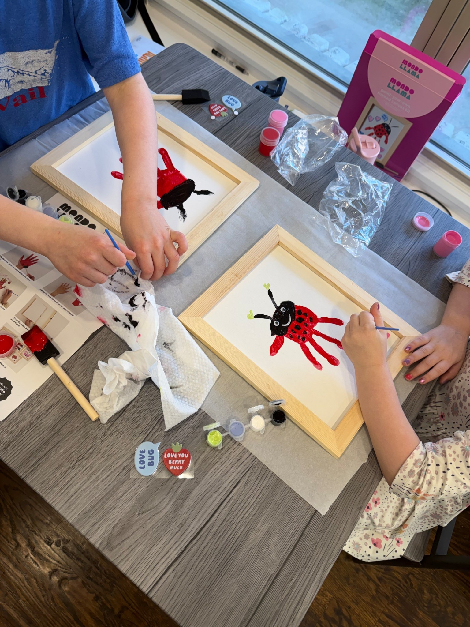 The $5 target craft that is now a cute valentines decoration at our house! 

#LTKmomlife #LTKdayinmylife #LTKKids