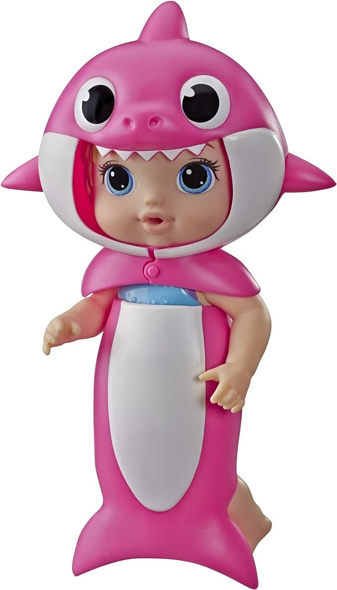 Baby Alive, Baby Shark Blonde Hair Doll, with Tail & Hood, Inspired by Hit Song & Dance, Waterpla... | Amazon (US)