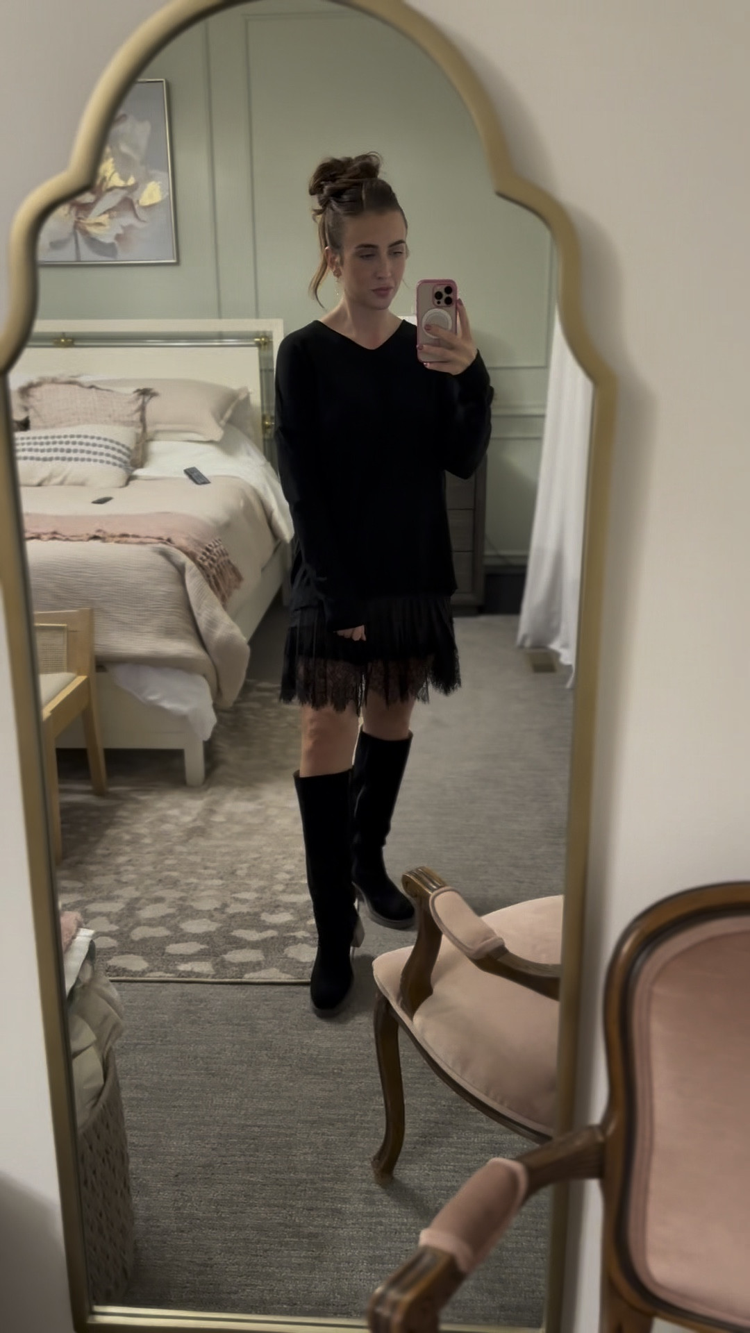 All black but make it girlie 🖤

Top and skirt: small
Shoes TTS 

#LTKHalloween #LTKFindsUnder100 #LTKStyleTip