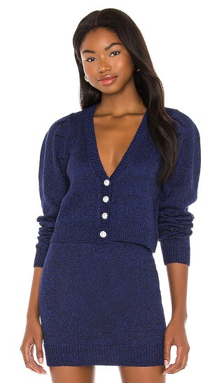 Lovers + Friends Hailey Cardigan in Navy. - size M (also in S, L) | Revolve Clothing (Global)