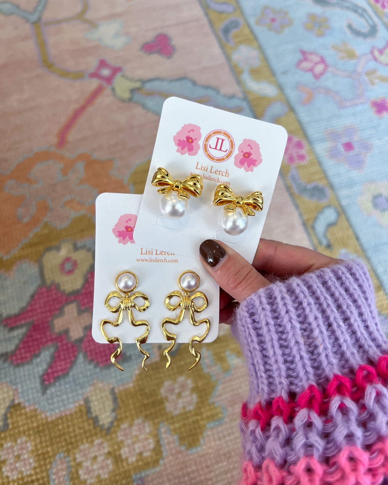 30% OFF / bow earrings / bow studs / bow pearl earrings / holiday earrings 

#LTKHoliday #LTKFindsUnder50 #LTKSaleAlert