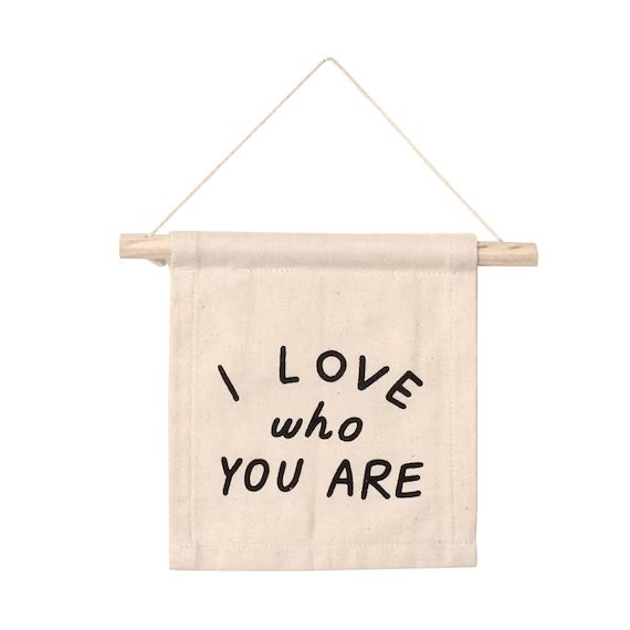 I Love Who You Are Hang Sign  Mini Wall Hanging  Wooden | Etsy | Etsy (US)