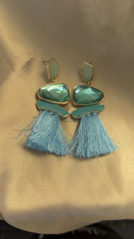 Summer accessories
Beautiful blue statement earrings

#LTKmidsize #LTKfindsunder50 #LTKstyletip