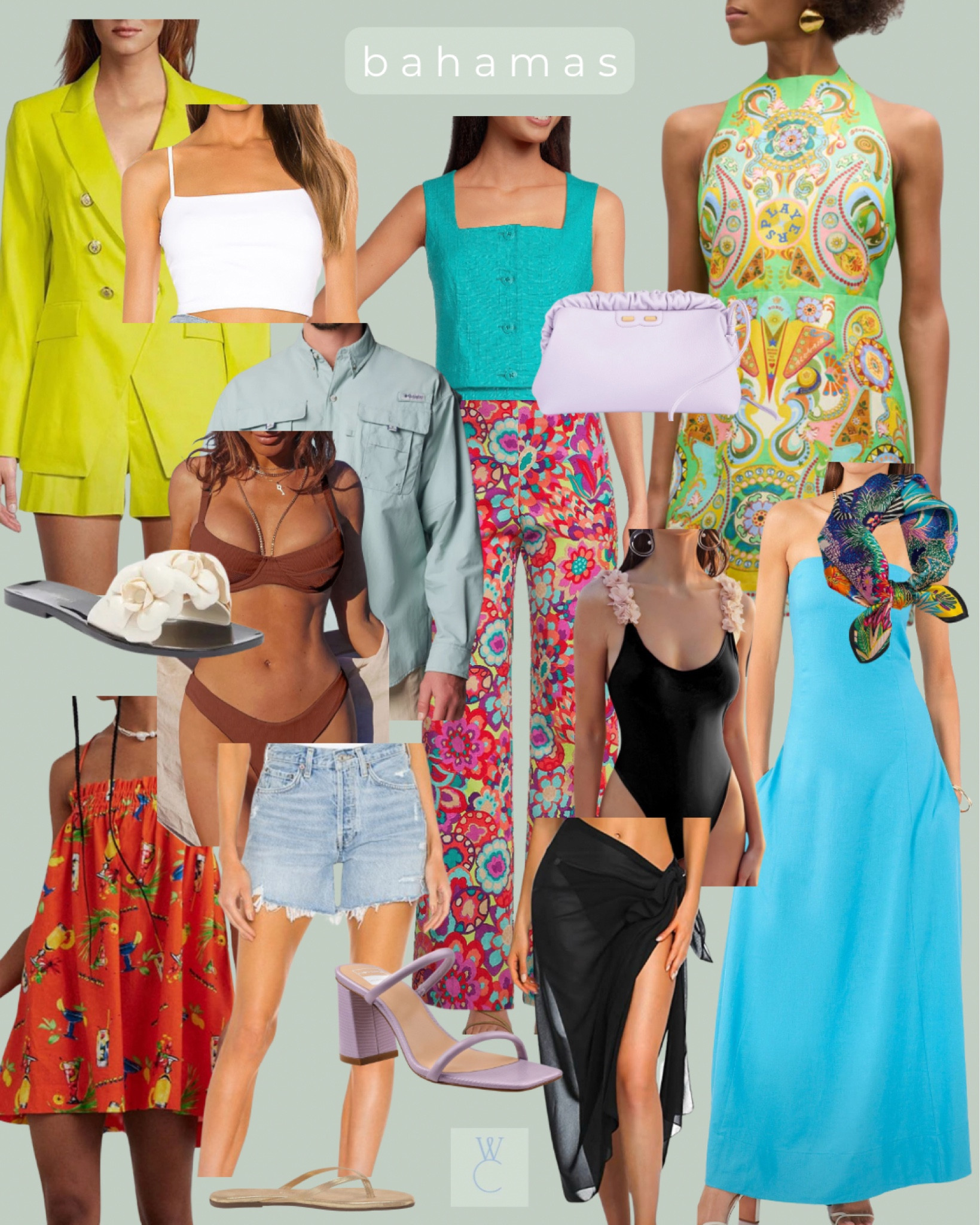 Bahamas. Beach fashion. Resort wear. Travel fashion. Long weekend. Outfit inspo  