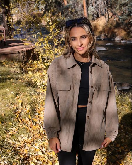 The cutest shacket for fall! Use my code COLBYALEXANDRA25OFF to save $$ at checkout🫶🏼

#LTKstyletip #LTKSeasonal #LTKunder100