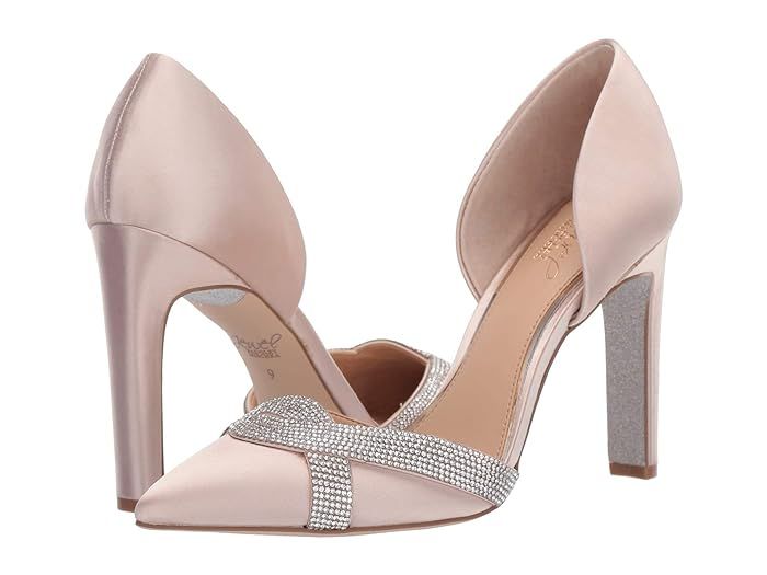 Jewel Badgley Mischka Sedona (Champagne) Women's Shoes | Zappos