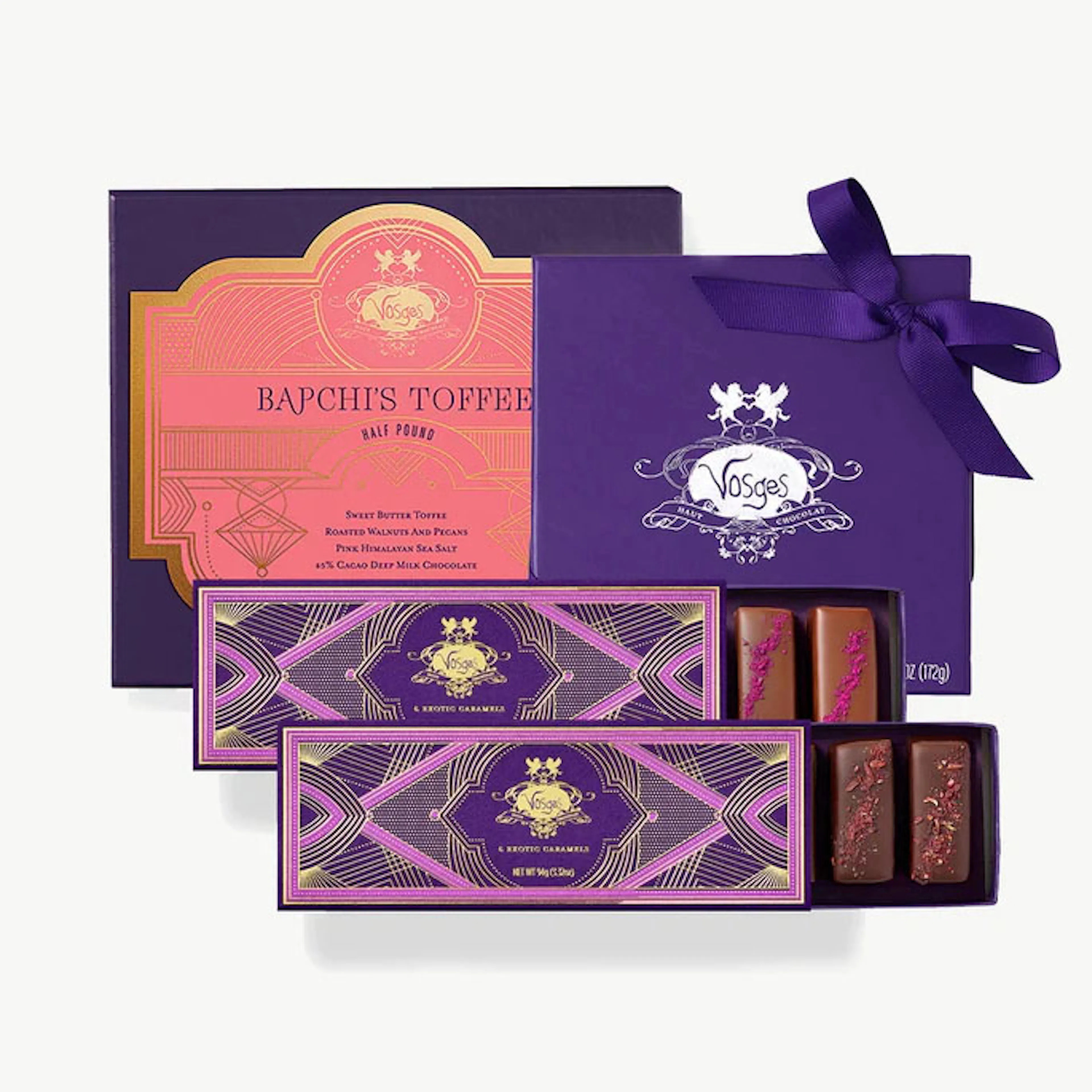 Grande Gift Tower by Vosges Haut-Chocolat | Goldbelly | Goldbelly