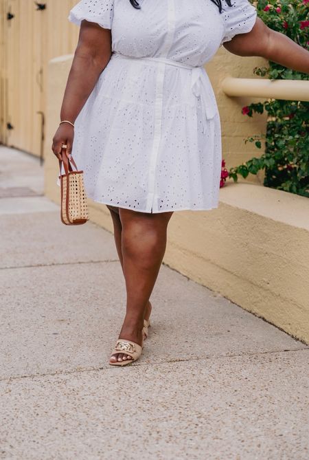 This dress is perfect for a spring garden party💐🤩✨

plus size fashion, white dress, spring mini dress, hand bag, sandals, steve madden, curvy, vacation#LTKxTarget

#LTKSeasonal #LTKplussize #LTKfindsunder50