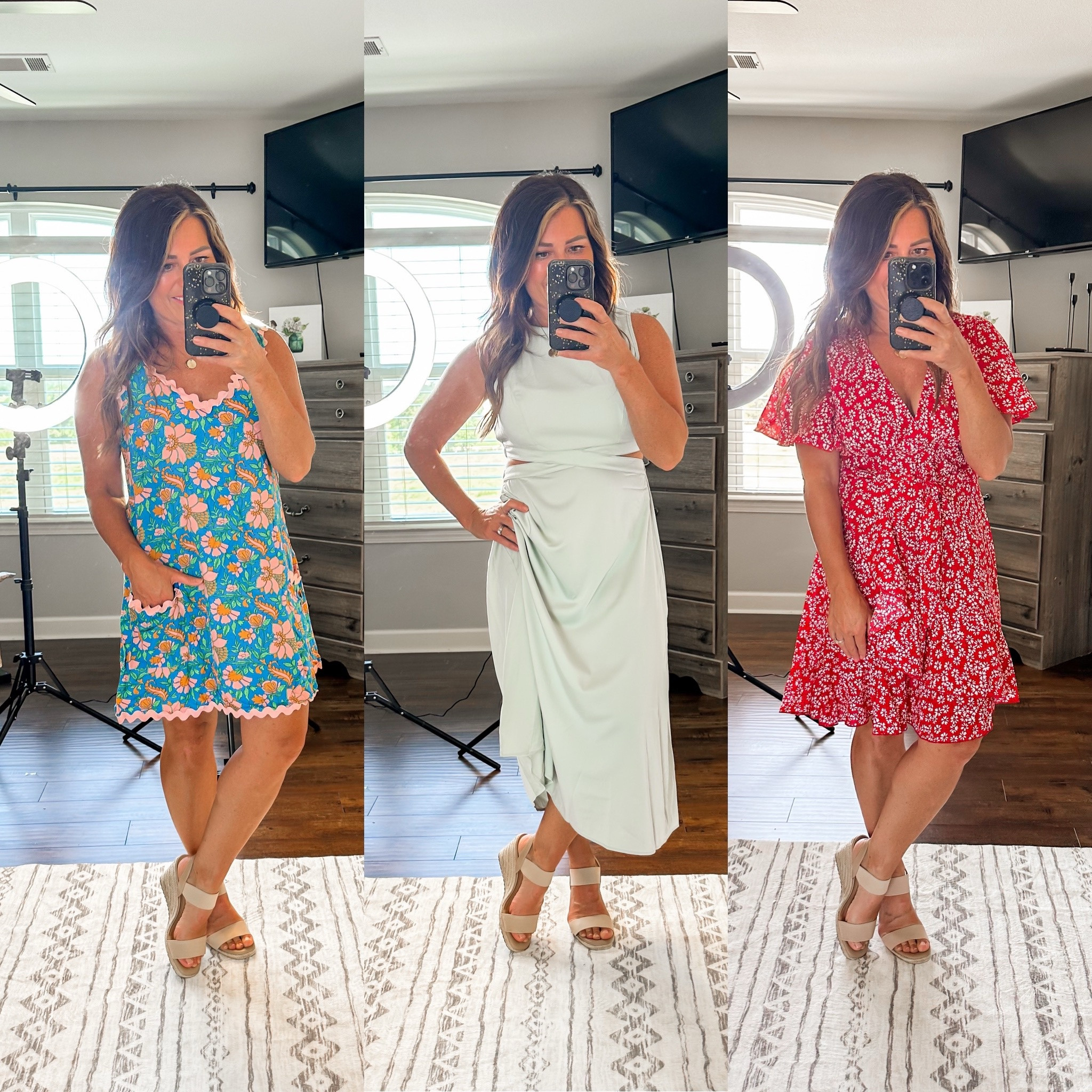 3 cute dresses! 

#LTKOver40