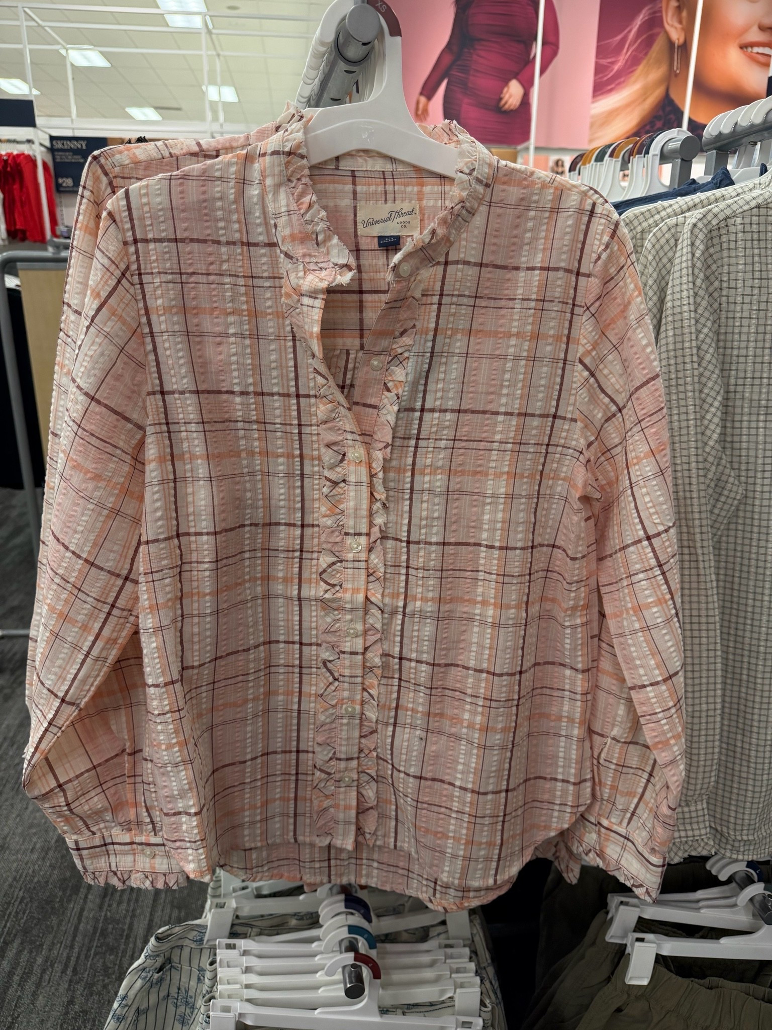 Plaid top. Fall family pictures @Target