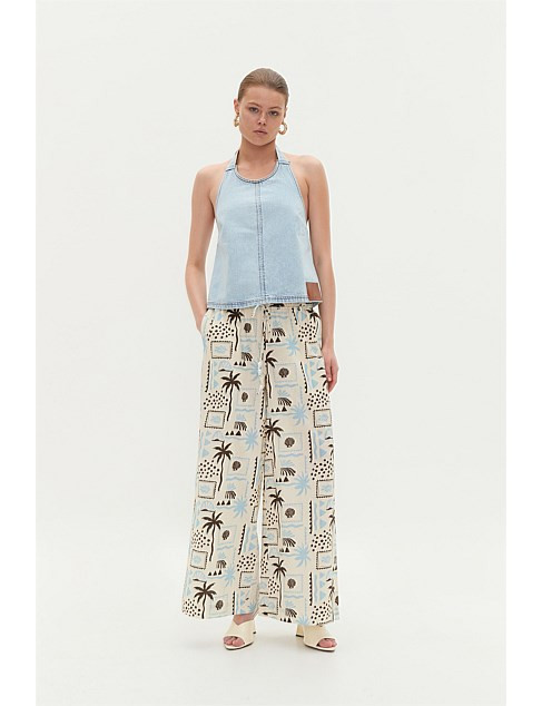 Dessie Belted Relaxed Pant | David Jones (Australia & New Zealand)